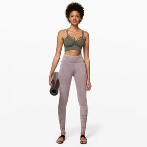 Lululemon Inner Glow Tight 28” in Washed Half Moon Size 8 Women’s
